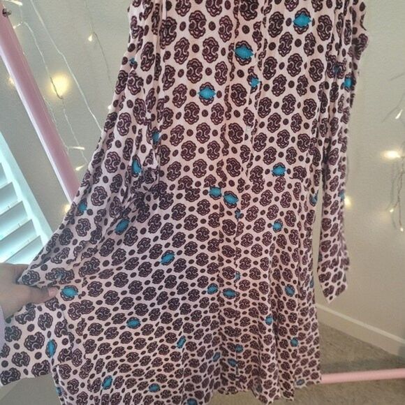 Maje Ralinka Printed Cold-Shoulder Dress - Picture 5 of 8